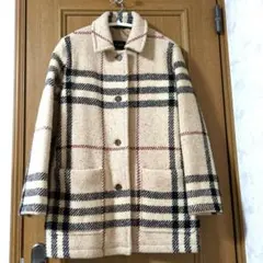 Burberry Nova チェック オールオーバープリント オーバーコート