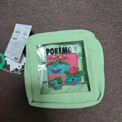3COINS ポケモン ミニポーチ フシギダネ フシギソウ フシギバナ