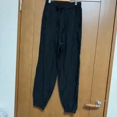 GU ブラック ワークパンツ
