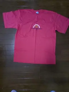 メンズPIKOハワイ プリント Tシャツ XL 赤 綿100%