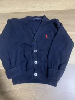 ラルフローレン キッズ　カーディガン　80サイズ　ネイビー