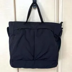 ☆美品☆ UNIQLO ユニクロC 2WAYユーティリティバッグ ブラック