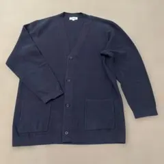 GLOBAL WORK ネイビー カーディガン L