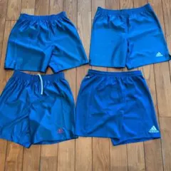 adidas　サッカーパンツ　４点