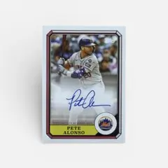 【オレンジパラレル 2/5】ピート・アロンソ topps now サヨナラHR オレンジパラレル 2/5ピート・アロンソ topps now サヨナラHR