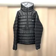 07年FW製 パタゴニア ダウンセーター・フーディ・プルオーバー　黒　XL
