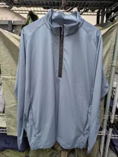 NIKE GOLF ハーフジップジャケット ブルー メンズ L