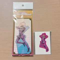 ジョジョの奇妙な冒険　アニメイトフェア　黄金の風　アクリルスタンド　ステッカー