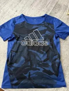 adidas Tシャツ ブルー 140cmのサムネイル