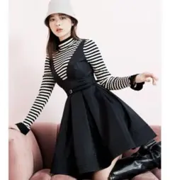 snidel タフタミニワンピース