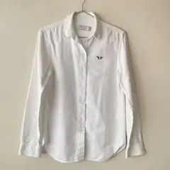 Maison Kitsuné❣️トリコロールフォックス シャツ ホワイト　サイズSのサムネイル