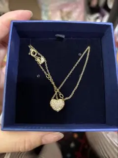 Swarovski スワロフスキー　ハート型 ネックレス