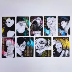 呪術廻戦展 箔押しクリアカードコレクション Ｂ・Ｃセット まとめ売り