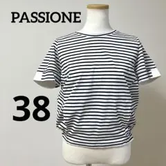 PASSIONE パシオーネ カットソー Tシャツ カジュアル綿100 未使用品のサムネイル