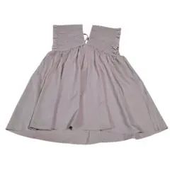 【新品】しまむらReLaxdantiaシャーリングトップス　M 　ベージュ