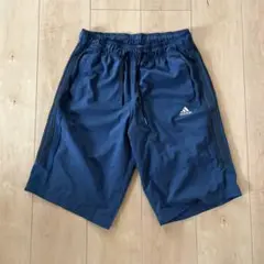adidas climacool ハーフパンツ　ネイビー
