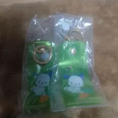 サンリオ ミニチャーム付きビニールキーホルダー ポチャッコ 2個セット