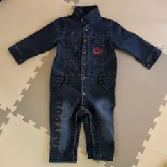 BABYDOLL デニム　つなぎ風　ロンパース