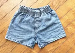 美品 H&M キッズ デニム ショート パンツ 120 130 サイズ128