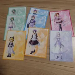 夜明け前より瑠璃色な20周年記念ONLYSHOP 購入特典イラストカード6種8枚