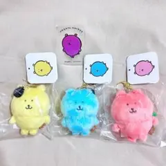 カラーなナガノのくまマスコット　台湾限定　三色セット