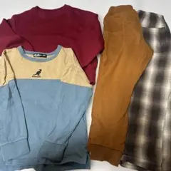 130センチトレーナーとズボン2セット