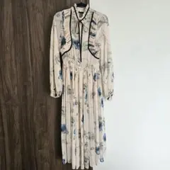 花柄 プリーツ Sov. シフォンＪｅａｎａ ワンピース ダブルスタンダードのサムネイル