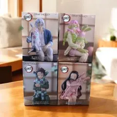 ROUND1限定CRAFTHOLIC ぬーどるストッパー4体セット 鬼滅の刃