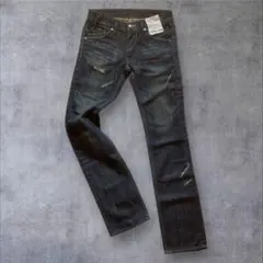 MR.OLIVE ミスターオリーブ ダメージ加工 デニム 29 日本製 美品のサムネイル