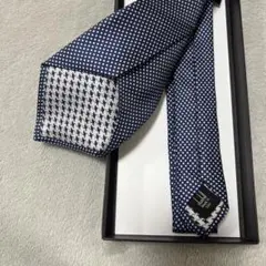 新品！dunhill ネクタイ ネイビー