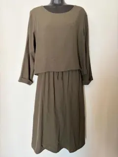 grove オリーブグリーン ワンピース