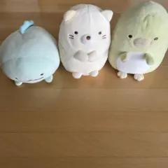 【お値下げ中‼️】すみっコぐらし ぬいぐるみ 3点セット バラ売り可