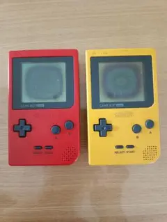 ゲームボーイポケット イエロー レッド セット ジャンク品
