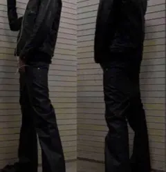 goar.archive strapped straight oil pants - メルカリ