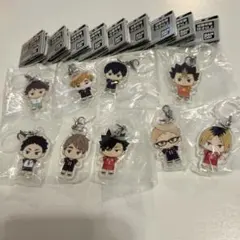 【新品】ハイキュー　ふらっとめじるしアクセサリー　9種セット