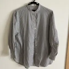 【シューラルー】ストライプ　長袖　シャツ