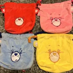 ケアベアふわふわフェイス巾着part2