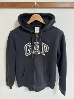 00s old gap ジップパーカー ブラック xs - メルカリ