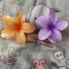 ハイビスカスヘアアクセサリー 2個セット
