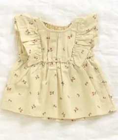 アプレレクール　さくらんぼ刺繍チュニック　100㎝