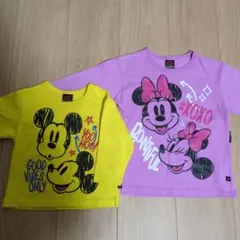 ミッキー 80　ミニー 110　ロンT　ベビードール