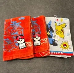 【新品タグ付き★】ポケモンフェイスタオルセット