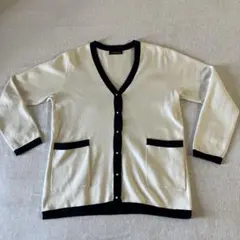 GREEN LABEL RELAXING Vネックカーディガン