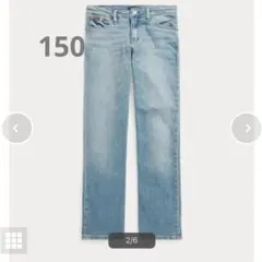 新品タグ付き　 150 Hampton ストレート ストレッチ ジーンズ