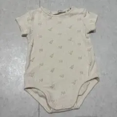 zara baby ひよこ柄半袖ロンパース