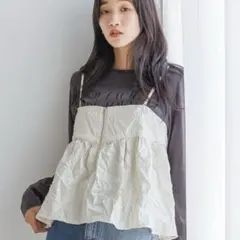 LOWRYSFARM アソートギャザーキャミ 138736