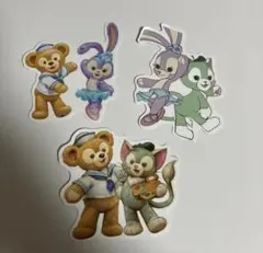 ダッフィー&フレンズ ステッカー