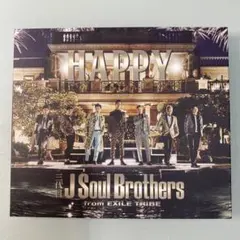 CD + DVD 初回盤　三代目 J Soul Brothers / HAPPY