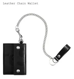 supreme Leather Chain Wallet Blackのサムネイル
