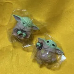 スター・ウォーズ マンダロリアン アンド グローグー ソフビ パペット 세트